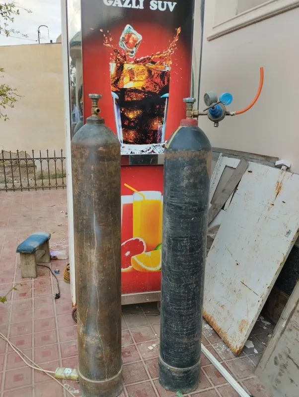 Кислород балони гази бн