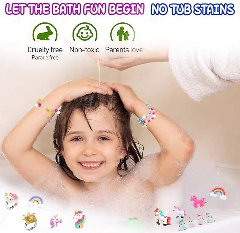 Unicorn bath bomb baby — фото 3