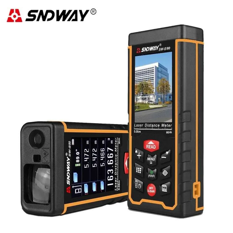 Laser Distance Meter SW‑S80 — lazerli masofa o‘lchagich 1 Laser Distance Meter SW‑S80 — lazerli masofa o‘lchagich 1