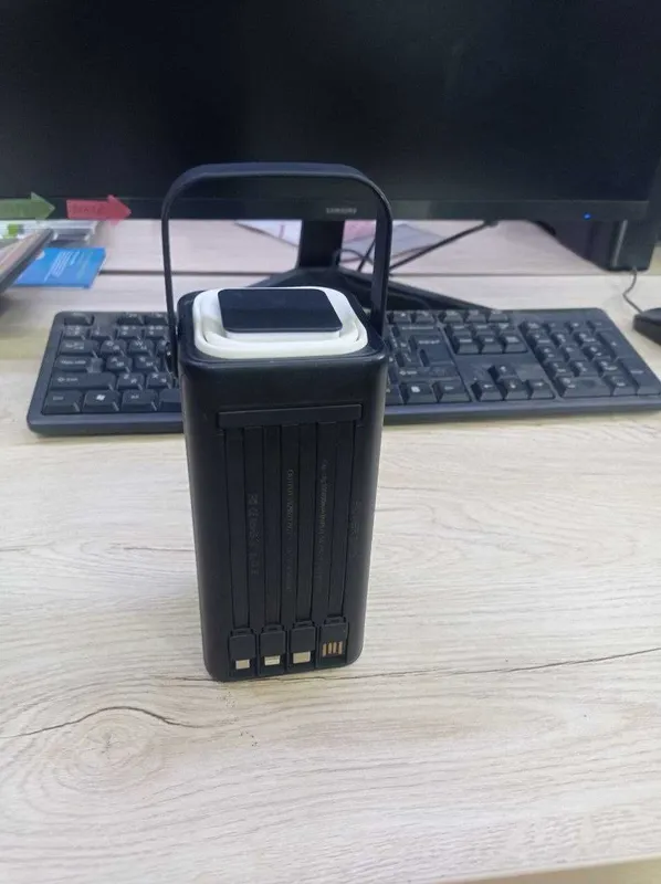 PowerBank ПОВЕР БАНК 120 ВАТ БЫСТРАЯ ЗАРЯДКА новый подаренный 420 000 4