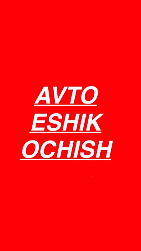 Moshina ochish xizmati mashina ochish xizmati