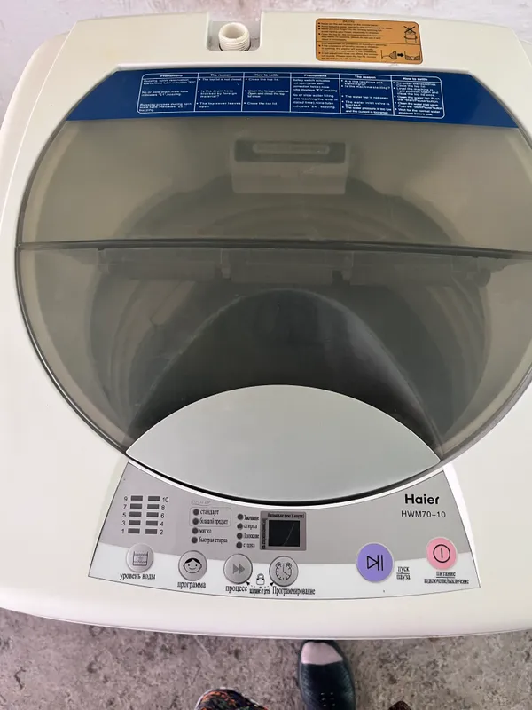 haier kir yuvish mashinasi, polavtomat