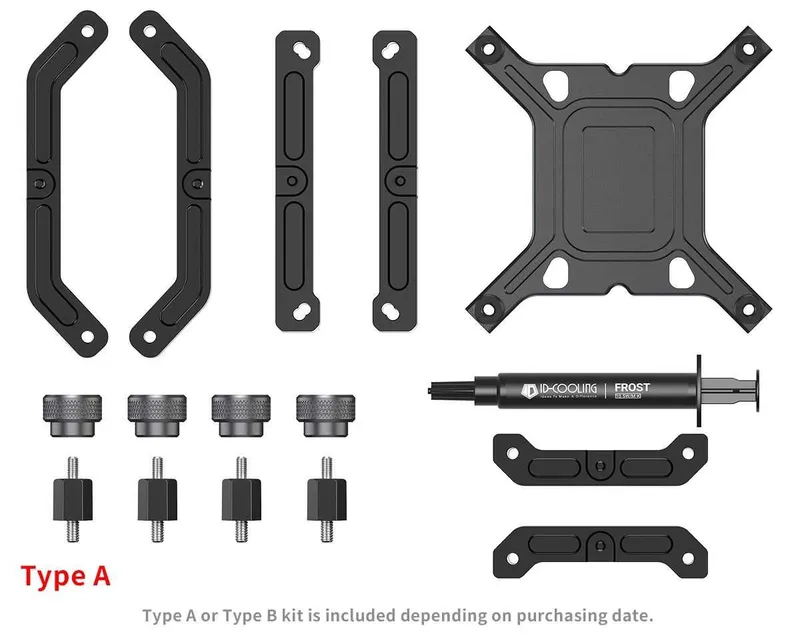' Система жидкостного охлаждения ID-Cooling SPACE SL360 XE BLACK — фото 5