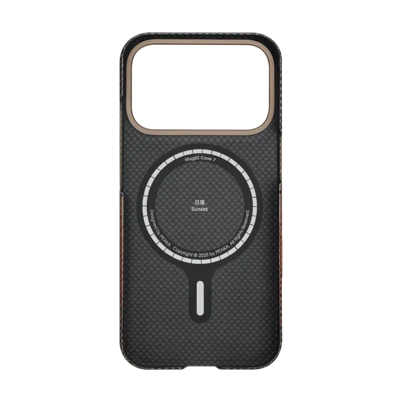 Pitaka iPhone 17 Pro Max – Edge Case Moment Sunset 2
