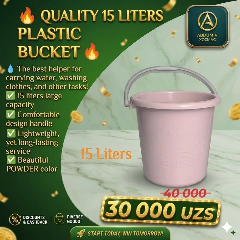 15 LITRLI PLASTMAS PUDRA rangli CHELAK — фото 2