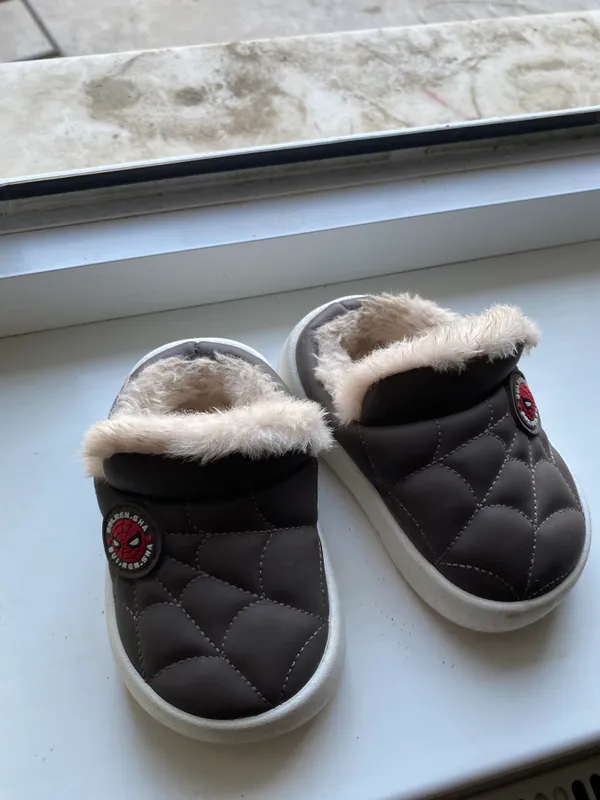 детские зимние тапочки — фото 1