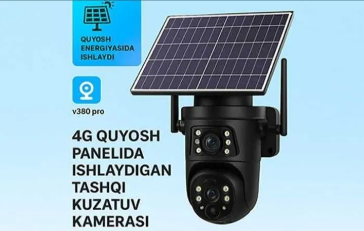 Quyosh paneli. Sim kartali . Wifi kuzatuv kameralari oʻrnatamiz — фото 1