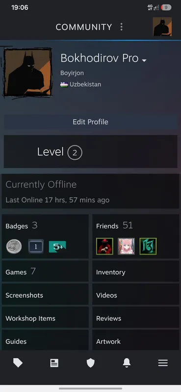 Steam akkaunt sotiladi 4 Steam akkaunt sotiladi 4