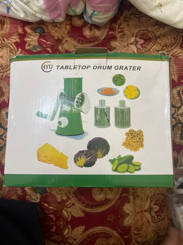 Tabletop Drum Grater