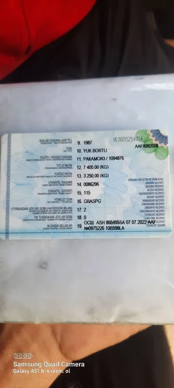 Gaz 53 sotiladi 1987 yil holati alo 5 Gaz 53 sotiladi 1987 yil holati alo 5