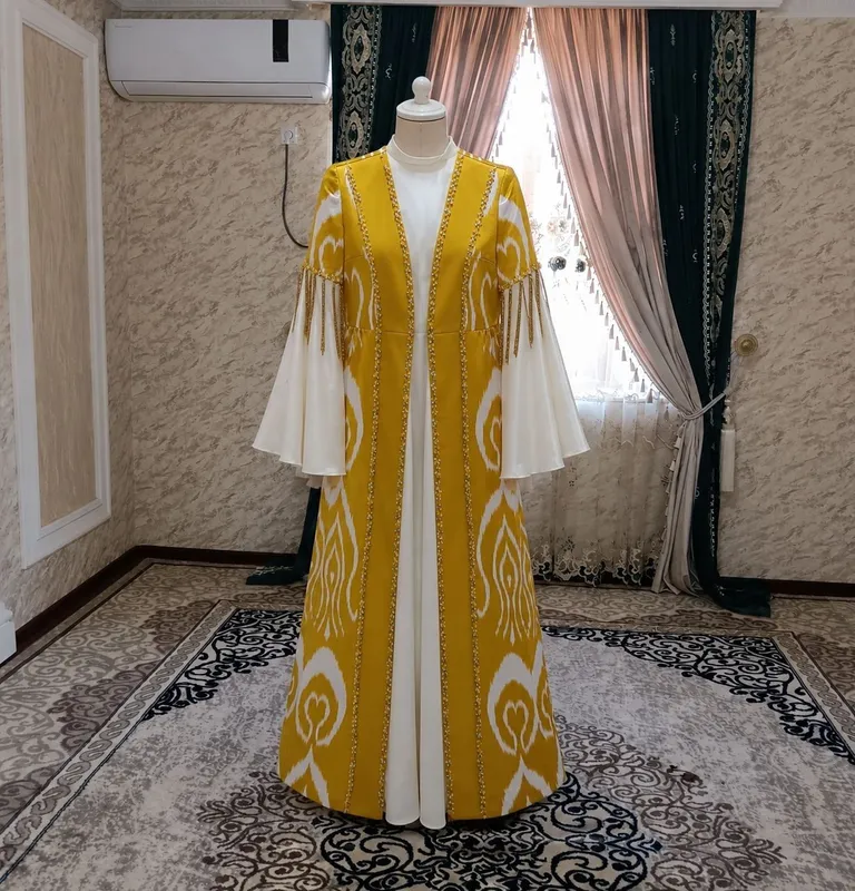 Свадебное платье невестки, очень изящное, чистая ручная работа