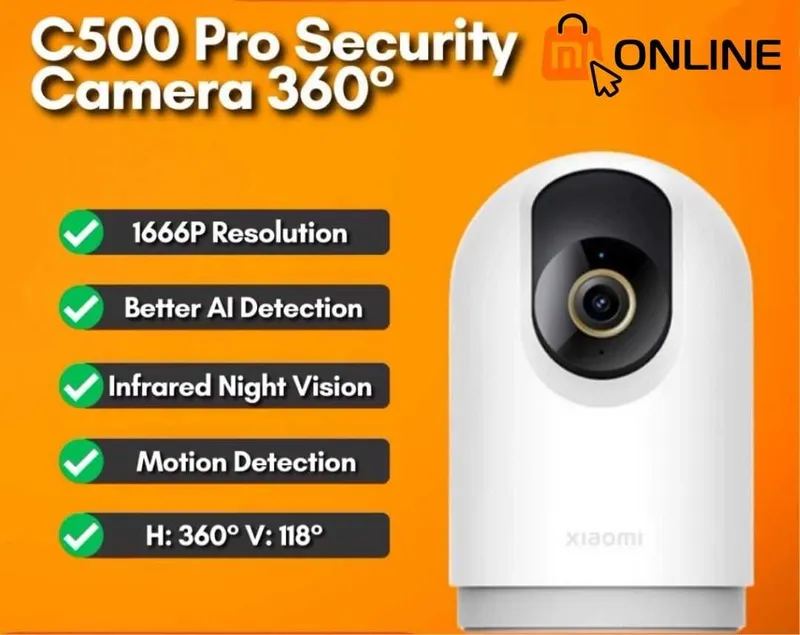 Умная IP камера Xiaomi Mi Camera C500 PRO video camera/видеонаблюдение 1 Умная IP камера Xiaomi Mi Camera C500 PRO video camera/видеонаблюдение 1