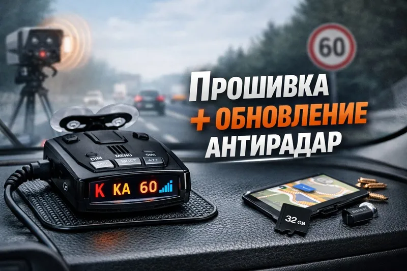 Прошивка и обновление антирадаров Прошивка и обновление антирадаров