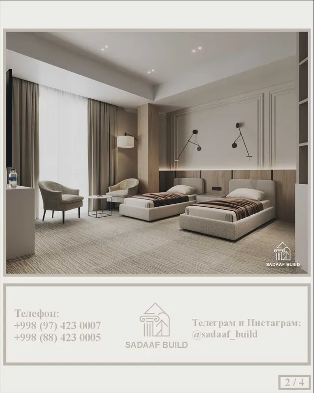 Interyer Dizayner / Interyer va Eksteryer dizayn / Архитектор / Прораб 2