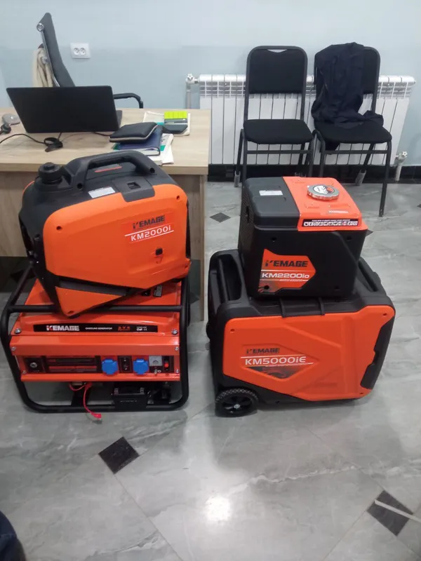 генератор kemage saab 5.5kw +ATC BOX inverter — фото 2