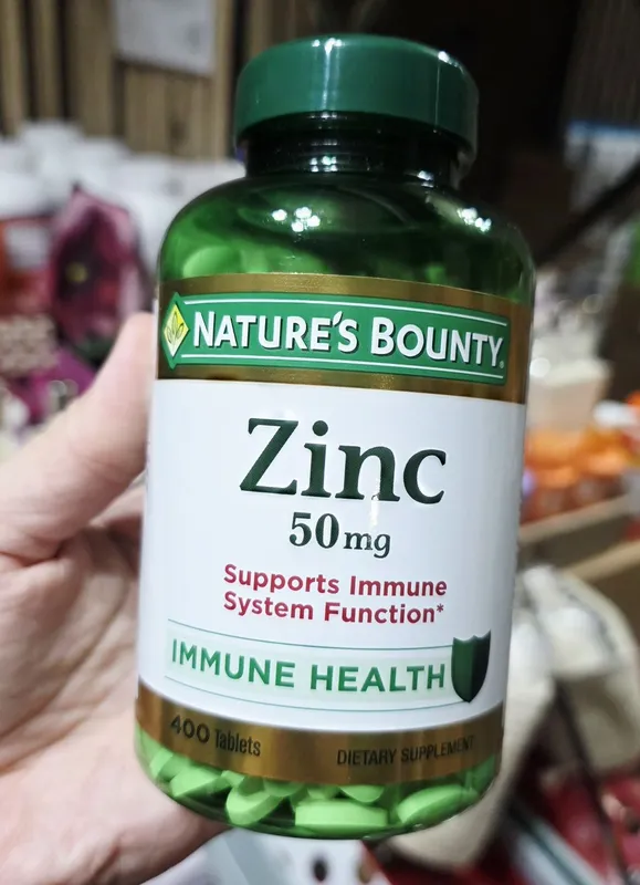 ДОСТАВКИ НЕТ Nature's Bounty цинк 50мг , 400шт 240000 Made in USA
