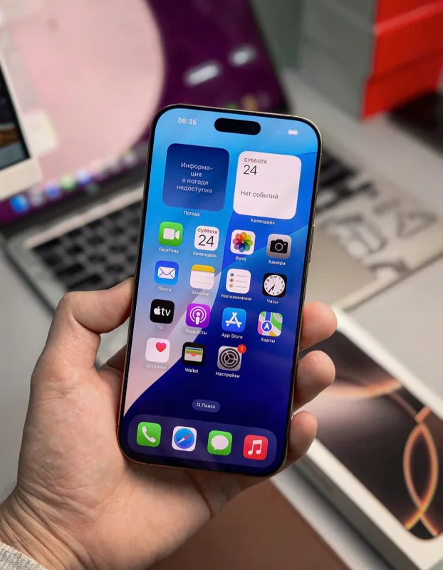 iPhone 16 ProMax 256Gb Desert Akk: 96% Kelwamiz — фото 1