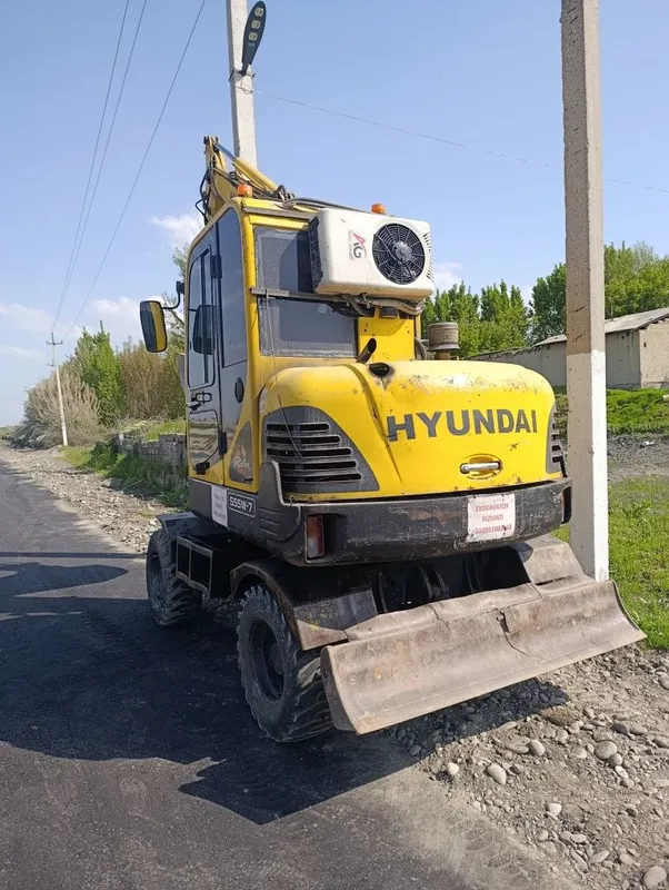 Хундай мини 55 екскаватор 4