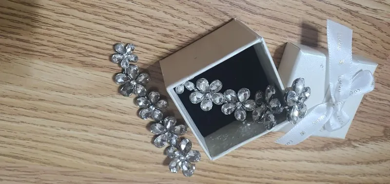 Серьги сережки Swarovski — фото 3