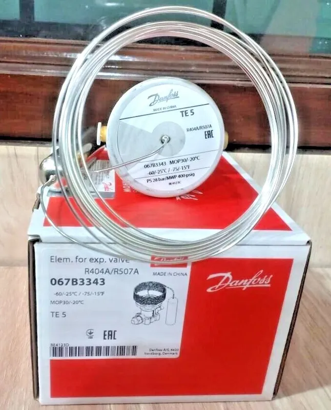 Терморегулирующие вентили (ТРВ) Danfoss – оригинал — фото 2