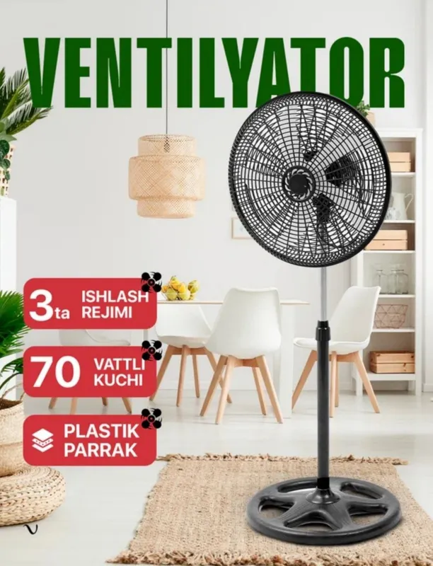 Yangi ventilyator 70W 1