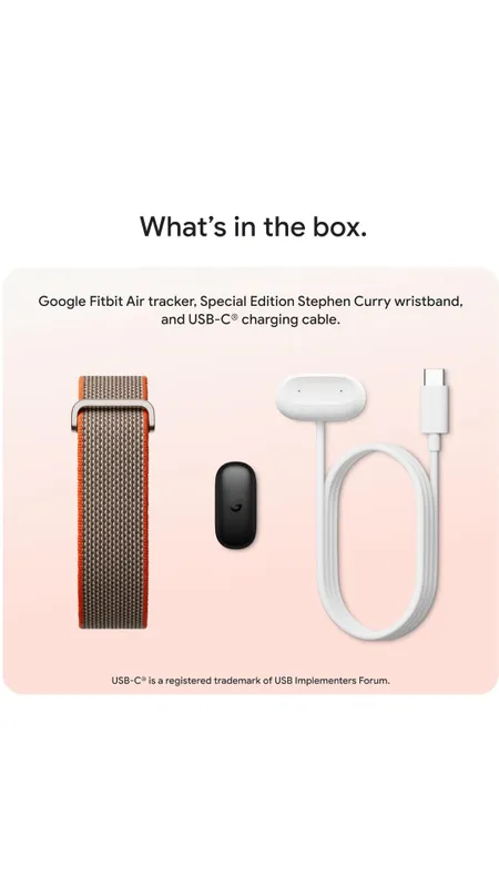 Google FitBit Air STEPHEN CURRY 2