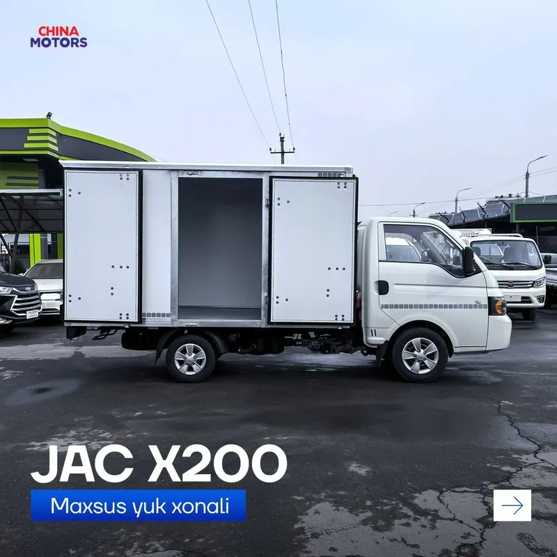 JAC X 200 Bort Tent Promtavar — фото 1