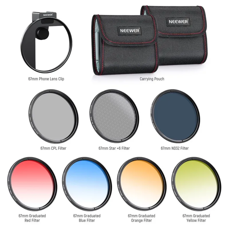 Neewer filter kit 7in1 8 Neewer filter kit 7in1 8