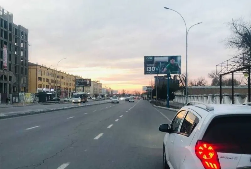 Билбордда реклама Навоий/Bannerda reklama/Tashqi reklama. — фото 2