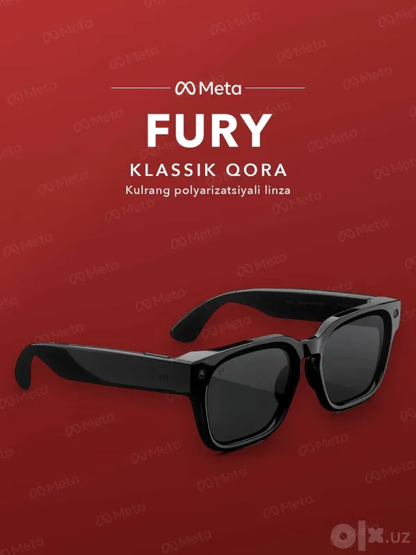 Meta Glasses Fury Classic Black, polyarizatsiya — original 2 Meta Glasses Fury Classic Black, polyarizatsiya — original 2