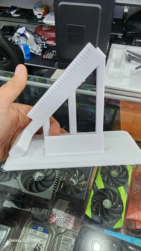 Подставка для видеокарты для витрины магазина / держатель GPU — фото 3