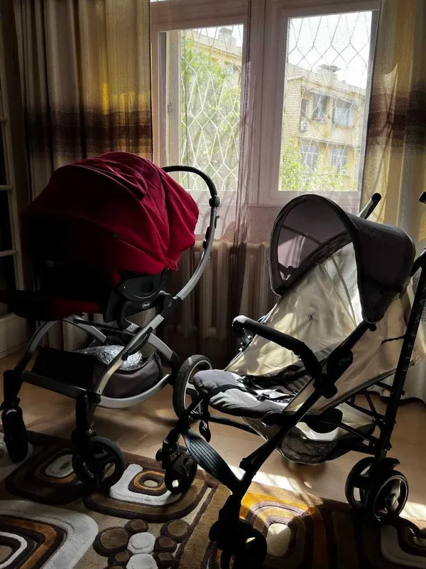 Chicco Artic aravachasi (ishlatilgan) ideal holatda + yomg‘ir yopqichi 2