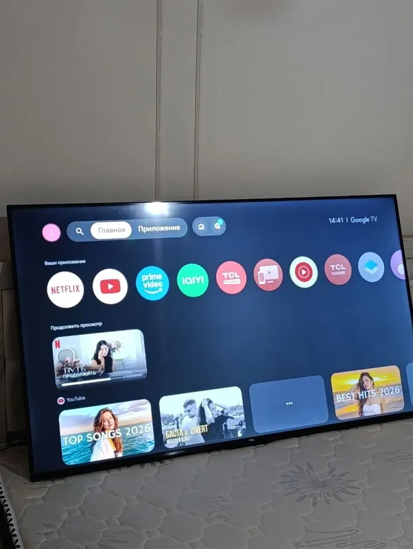 Телевизор TCL 55V6B 55" (138 см), 4K Ultra HD, Google TV 3