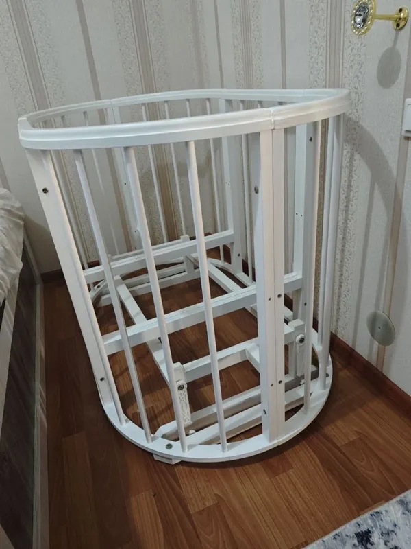 Продам детскую кроватку трансформер 0-3 года — фото 1