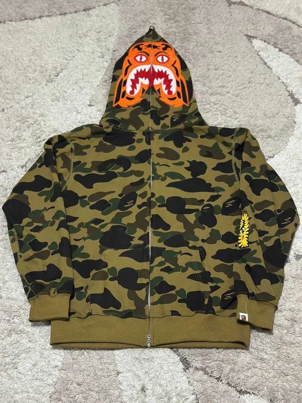 Bape Tiger full zip 1 Bape Tiger full zip 1