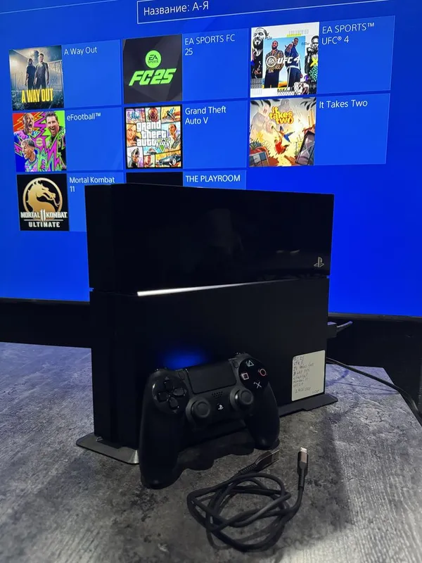 PlayStation 4 Fat с играми! PlayStation 4 Fat с играми!