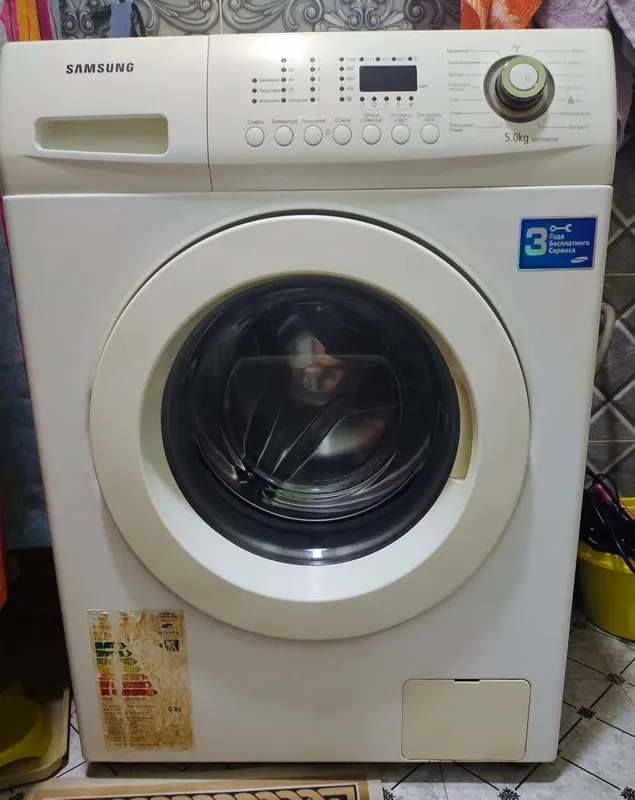 Samsung 5 kg kir yuvish mashinasi, ishlatilgan 2
