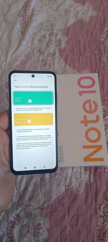 Xiaomi Redmi Note 10 5G 6+5/128GB Black Gray Igravoy Karobka Yaxshi — фото 6