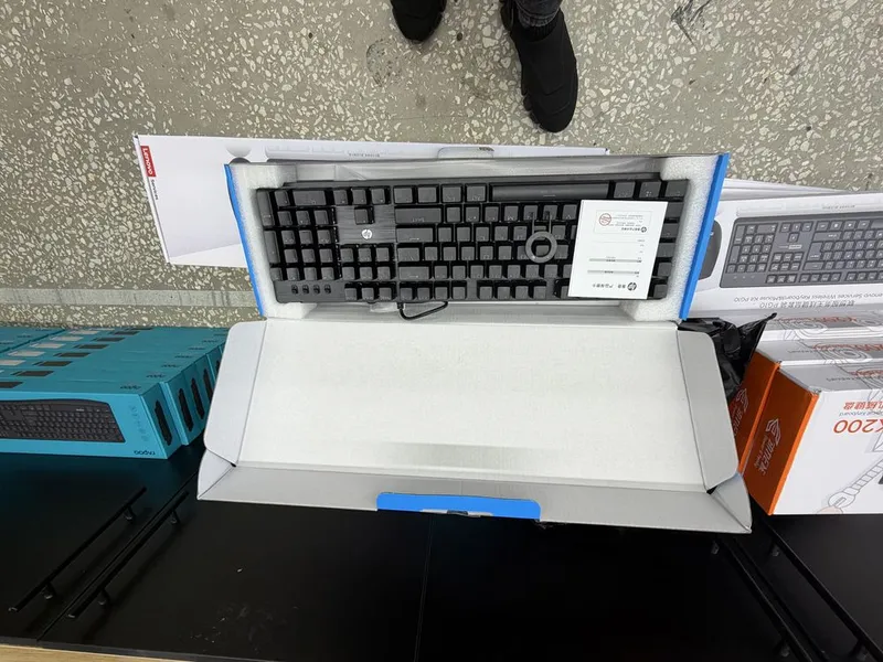 HP GK100F mechanical keyboard — фото 4