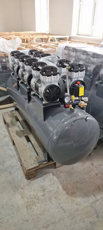 Безшумный безмасляный компрессор SAAB 350L 380W air kompressor optom — фото 1