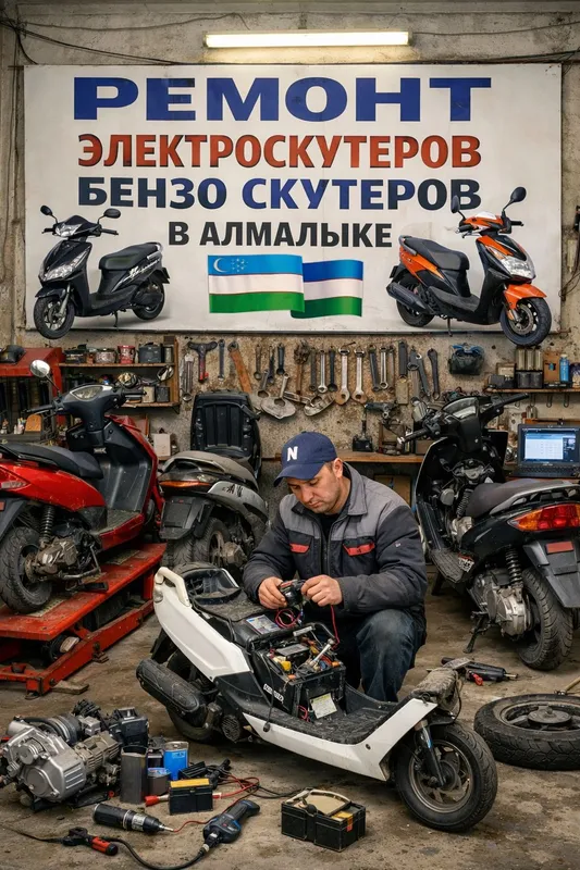 Ремонт электро скутаров муравёв и бензиновый скутеров — фото 2