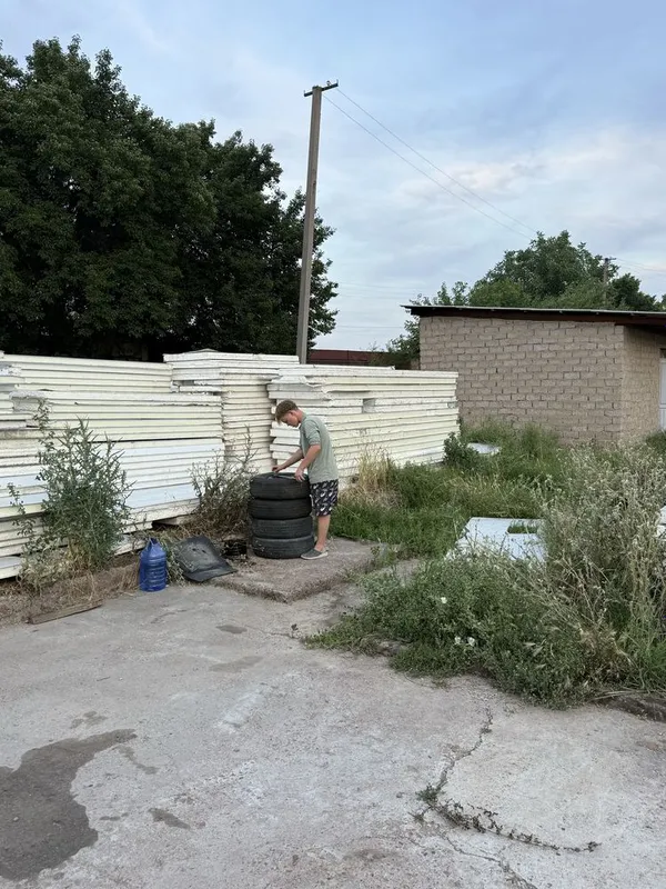 Сэндвич панель Б/у в хорошом состояние в ассортименте — фото 6