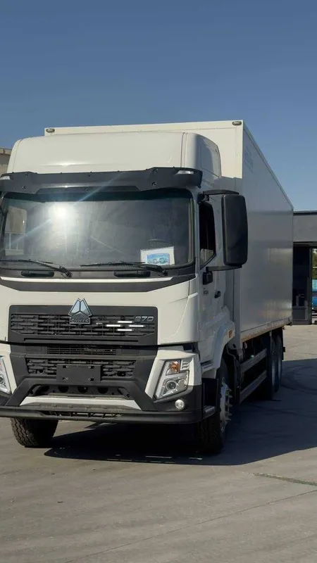Автофургон Howo V5X 6х4, 9м, 54м.куб. — фото 1