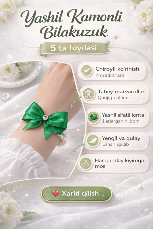 Munchoq braslet bantikli
