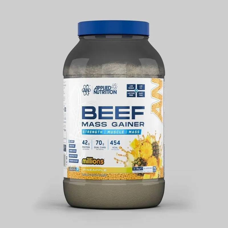 Applied Nutrition Beef Mass Gainer 3.13 kg sotiladi — фото 2