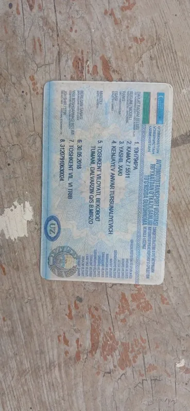 Kamaz sotiladi sirochna 6