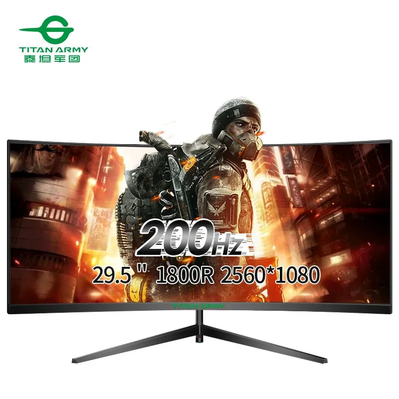 Titan Army 29.5" egri ultrawide monitor 200Hz 1