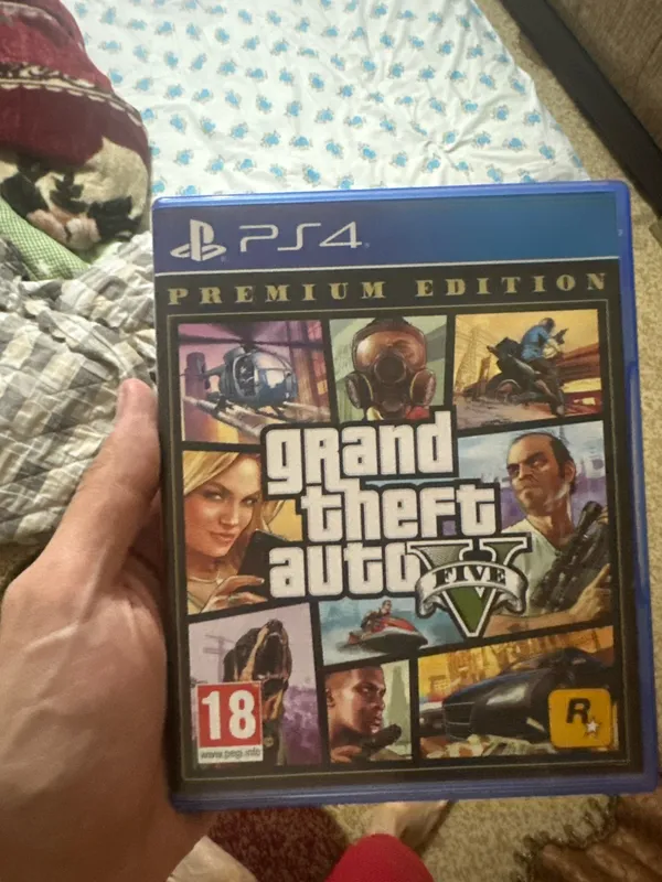 Диск GTA5 для PS4 Диск GTA5 для PS4