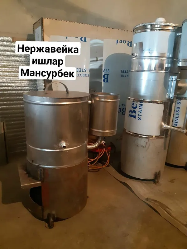 Stainlesspremium.uz Самоварь из нержавейки.Нержавейка самовар бок... — фото 3
