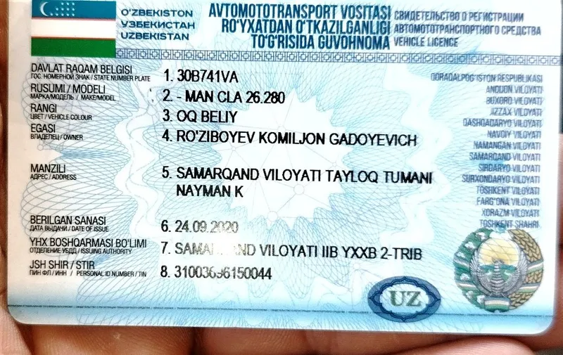 Man cla 26.280 samosval sotiladi 4 Man cla 26.280 samosval sotiladi 4